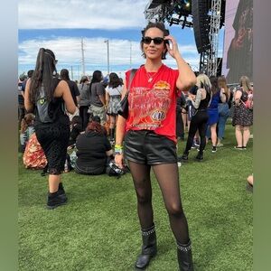 Vintage 1980’s Harley-Davidson King of the Highway Red Sleeveless T-Shirt